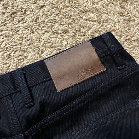 3Sixteen ST-120x Shadow Japanese 14.5oz Raw Selvedge Button Fly Jeans 33x29 - Picture 6 of 7